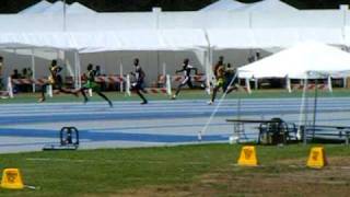 2009Carifta 400mM U20 Final Leslie [upl. by Giovanna]