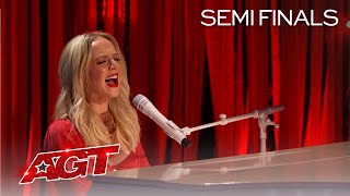 Madilyn Bailey Performs an Emotional Original quotRed Ribbonquot  Americas Got Talent 2021 [upl. by Canada316]