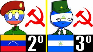 LOS 7 PAÍSES MÁS COMUNISTAS DE LATINOAMÉRICA [upl. by Yenatirb]