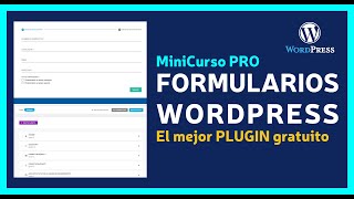 ✅ CREAR FORMULARIOS EN WORDPRESS GRATIS 🔴 2021 MINICURSO PRO [upl. by Lieberman608]