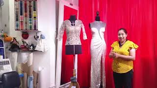 CLASE DE VESTIDOS DE NOVIA TOMA DE MEDIDAS [upl. by Shirk]