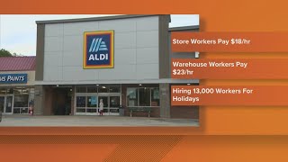 Aldi raises starting pay for workers [upl. by Nymrak]