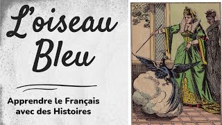 L’oiseau Bleu  Apprendre le Francais avec des Histoires [upl. by Crowley259]