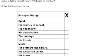 French Listening Practice GCSE Question 2 [upl. by Janith]