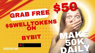 How To Claim Free SWELL Token On Bybit By Performing A Simple Activity Stake MNTSWLLUSDT To Earn [upl. by Leahcimed]