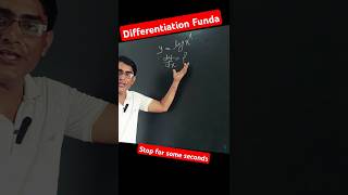 Differentiation for logarithmic function maths youtubeshorts [upl. by Genaro]