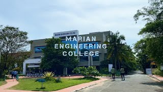 An Overview of Marian Engineering College  Trivandrum [upl. by Joshi913]