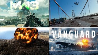 All Epic Destruction Scenes in Call of Duty Games [upl. by Ysdnyl510]