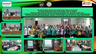 Rangka Kegiatan Sosialisasi Zona Integritas di Dinas Kesehatan Kota Pontianak Tahun 2024 [upl. by Lilybel]