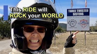 ROCKING THE THREE TWISTED SISTERS  TEXAS HILL COUNTRY MOTORCYCLE RIDING  MotorcycleTravel [upl. by Oad]