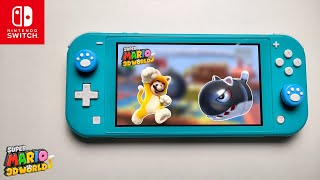 Super Mario 3D World Switchboard Falls On Nintendo Switch Lite [upl. by Ashley]