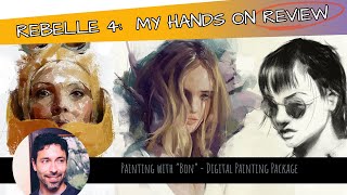 Rebelle 4 My Review hands on digital drawing and painting review [upl. by Plate85]