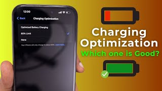 Which Charging Optimization is Good 🔥 iPhone Battery Health [upl. by Erialb]