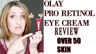 OLAY PRO RETINOL EYE REVIEW [upl. by Nagar]