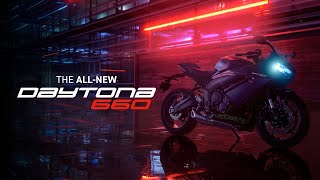 Introducing the NEW Triumph Daytona 660 [upl. by Olwen]