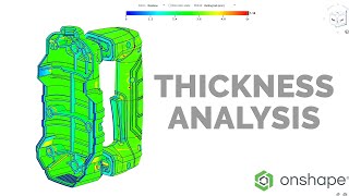 Thickness Analysis in Onshape [upl. by Otreblasiul]