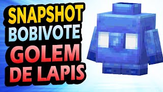 ✅ Llegó el Golem de Lapis Lazuli 👉 Minecraft Bobi Vote [upl. by Ellasal692]