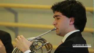 Carnegie Hall Horn Master Class Strausss Ein Heldenleben [upl. by Aitnas]