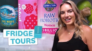 Natalie Noel Shares Her Fridge MustHaves For Gut Health  Fridge Tours  Womens Health [upl. by Cannon]