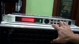 Cara Reset Parametric Equalizer  Feedback Destroyer Behringer DSP1124P [upl. by Hamirak]