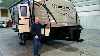 2017 KZ RV Sportsmen LE 210BHLE Exterior Features [upl. by Lippold]