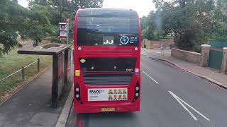 Route 37 Clapham Common to Clapham Junction Double Decker Bus Tour London bustour route37 [upl. by Trudie]