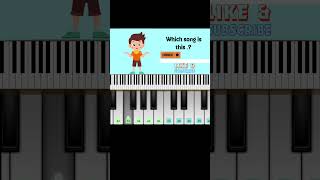 guess this song  easy piano tutorial  fun with Piano  crazy piano [upl. by Shutz378]