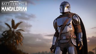 The Mandalorian In Battlefront 2 Gameplay [upl. by Wylie]