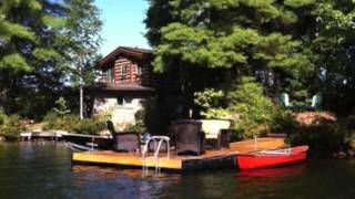 Muskoka Cottage for Rent 352 on Bigwind Lake near Bracebridge Ontario [upl. by Eihcra]