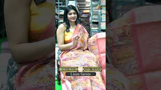 Kalamandir Linen Sarees  Linen Sarees  Kalamandir [upl. by Sulohcin]