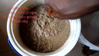 HOW TO MAKE KUNU IN NIGERIA [upl. by Uri]