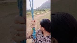 Zipline Ramanagra zipline shorts sonalkibatein [upl. by Khalsa]