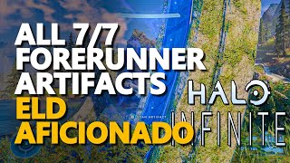 All 7 Forerunner Artifacts Halo Infinite Haruspis [upl. by Aseeram]