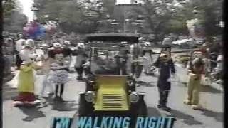 Disney Sing Along Songs  1990 Disneyland Fun  Walking Right Down the Middle of Mainstreet USA [upl. by Maite]