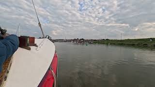 Wells next the Sea Day Trip and Boat Ride on RNLI Lucy Laver  6th June 2024 Video 15 1842 [upl. by Akemit]