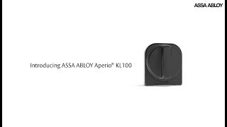 Aperio® KL100 a new wireless access solution for lockers and cabinets brings improved security [upl. by Leena]