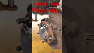 Install new wheel studتبدیل مسمار كفرshortvideo automobile mecanic اكسبلور trending usacar [upl. by Nyluqcaj905]