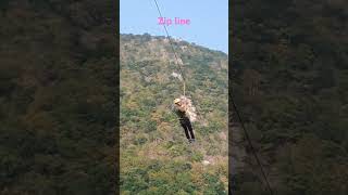 zipline adventure enjoylife shortvideo viralvideo [upl. by Aihsa667]