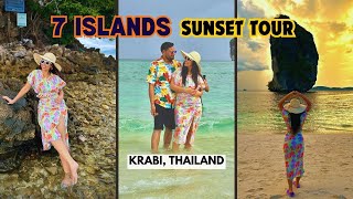 7 ISLANDS SUNSET TOUR KRABI with SNORKELING amp BBQ DINNER  BIOLUMINESCENT PLANKTON  LONG TAIL BOAT [upl. by Mailliw]