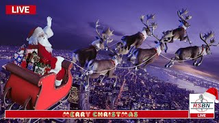 🔴 Tracking Santa LIVE on Christmas Eve 2023 NORAD Santa Tracker 🎅 [upl. by Carmelita]