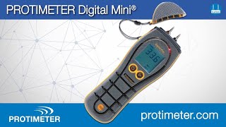 Intro to Protimeter Digital Mini  Pintype meter with color LED indication and digital display [upl. by Naujak452]