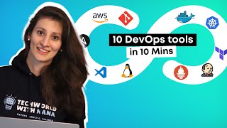 10 DevOps Tools you need to know  The Complete Guide [upl. by Alohcin398]