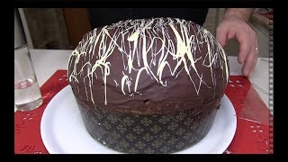 Panettone Barbato 2018 al Cioccolato Farcito con Nutella e Classico [upl. by Dowd]