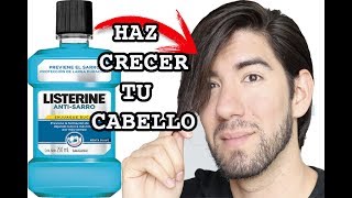 COMO HACER CRECER TU CABELLO RAPIDO CON ENJUAGUE BUCAL  JM Montaño [upl. by Alrats]