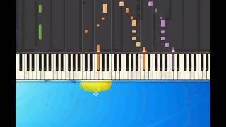 Ballo in FA diesis minore 1 Branduardi Angelo Piano tutorial by Synthesia [upl. by Sidnac]