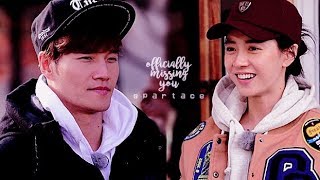 Officially Missing You — Kim Jongkook X Song Jihyo Running Man Spartace ♡ [upl. by Starkey126]