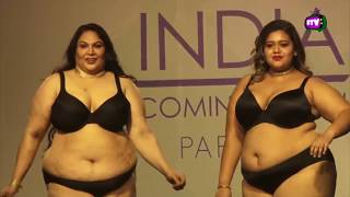 Plus Size Model Fashion Show 2019  Ramp Walk  India [upl. by Boothe748]