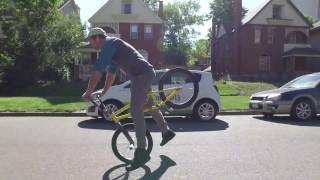 BMX Yellow Designs amp Illegal Petes on Colfax in Colorado [upl. by Stuckey]