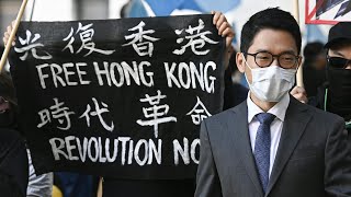 Hongkonger Aktivist fordert von Deutschland Sanktionen gegen China  AFP [upl. by Adiahs]