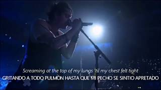 ►Wrapped Around Your Finger  5 Seconds of Summer ღ live Sub en Español lyrics [upl. by Aikel]